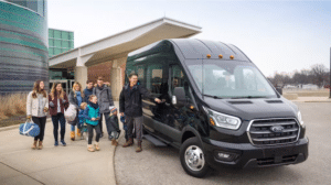 10-14 passenger shuttle van for all type of local transportation services