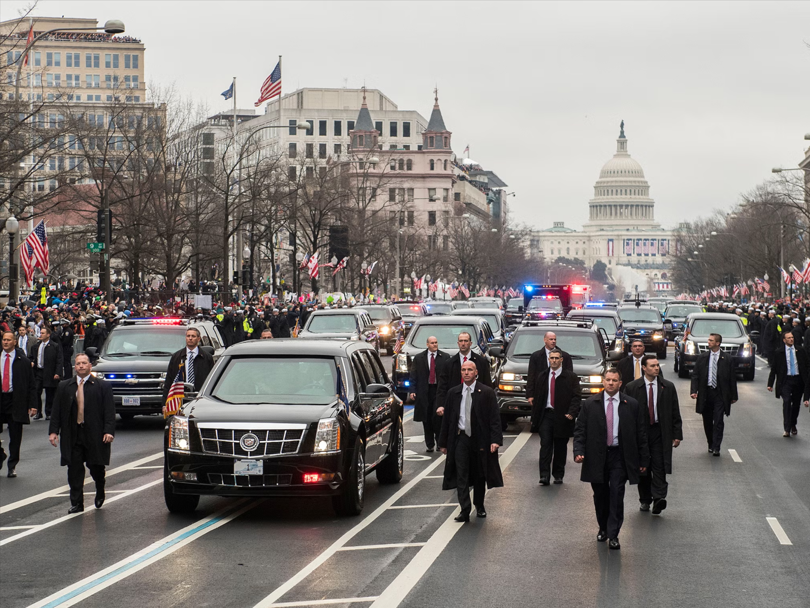 inauguration day transportation services in DC