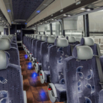 Luxury 50-57 seater full size charter coach bus with toilet for all type of events in dc area..