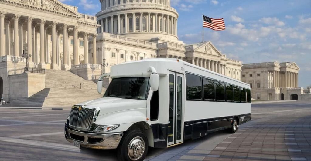 Reston Coach shuttle Bus Tours in Washington DC Museums , Monuments