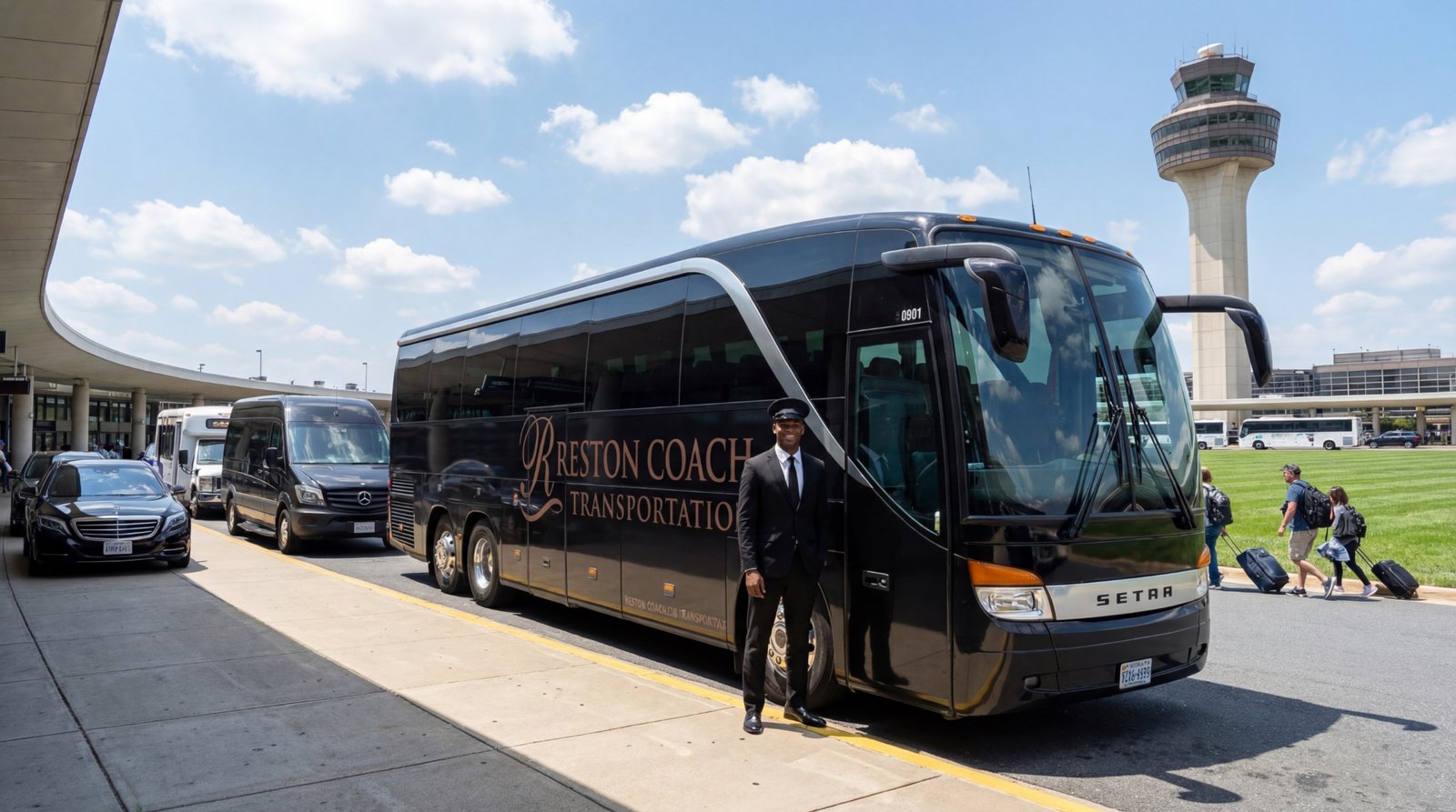 50-57 passenger coach bus for all type of corporate and private events in DC areas