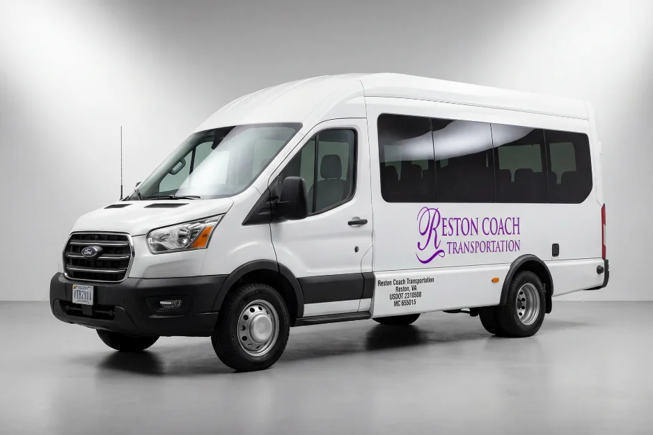 14 passenger Van Tera shuttle van Reston