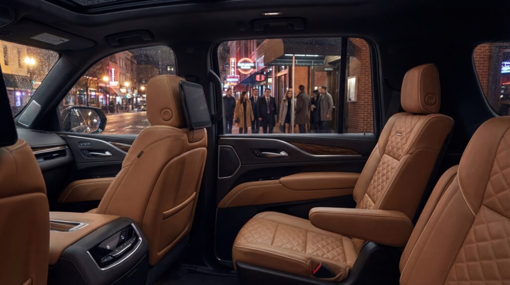 Luxury Cadillac Escalade Full Size SUV for all events