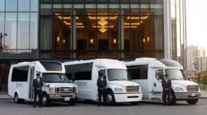 DC Charter Bus Rental Provided by Reston Coach 2 luxury executive minibuses for your VIP guests at any type of events in DC MD VA 1
